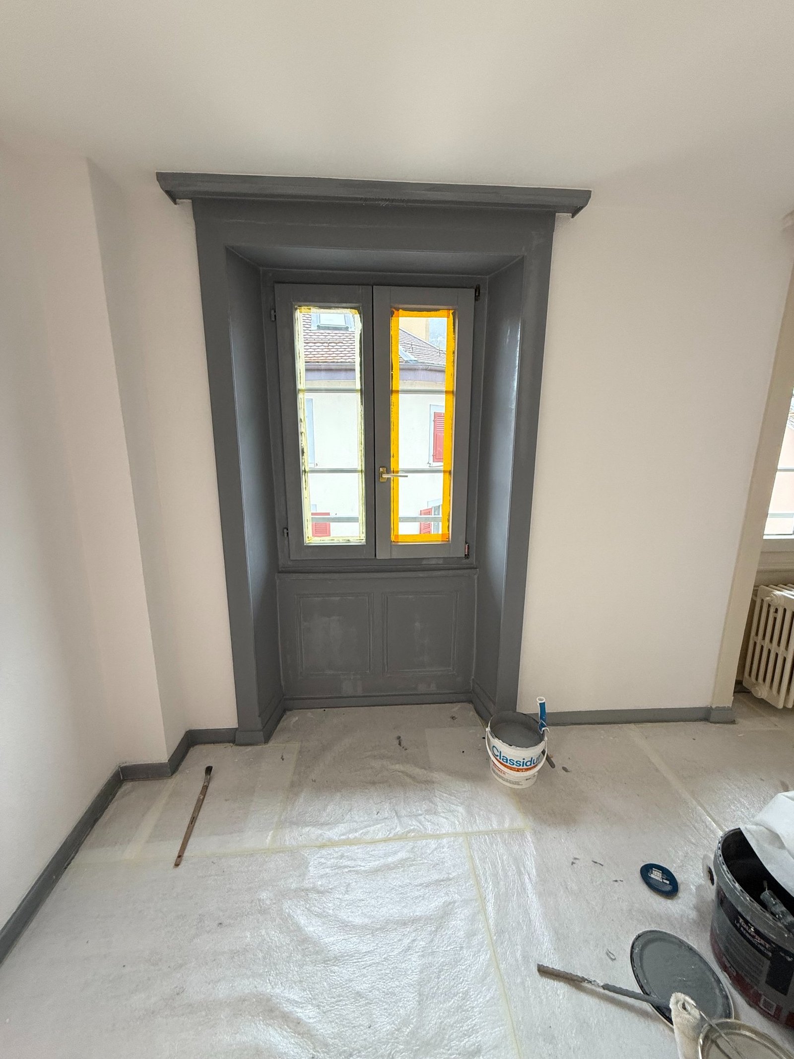 Peinture décorative dans le Chablais